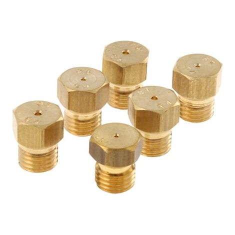 Kit injecteurs gaz butane pour Plaque de cuisson WHIRLPOOL 481231038976 (1/2)