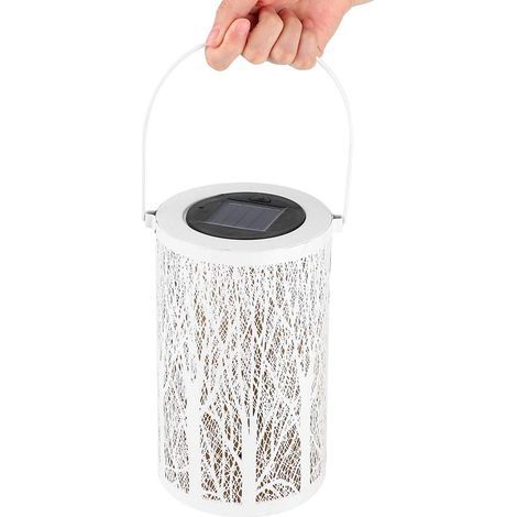 LED-Lampe, langlebige, hohle Eisen-Solarlampe für den Langzeitgebrauch, für den Gartenrasen (1/5)