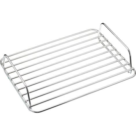 masterclass KitchenCraft Umkehrbarer Backofenrost of Edelstahl 32 x 23,5 cm