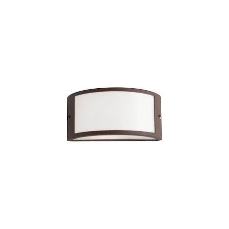 "Applique da esterno AUSTIN in alluminio bronzo e diffusore in policarbonato"