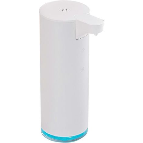 Distributeur de savon automatique rechargeable, sans contact, intelligent, pour le lavage des mains et la salle de bain. Distributeur de savon moussant pour les mains. (1/5)