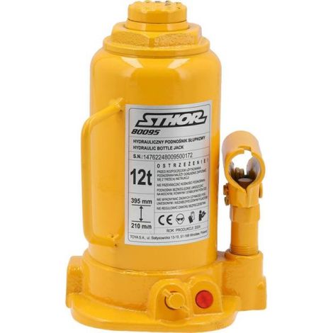 Cric hydraulique à piston STHOR 12 tonnes