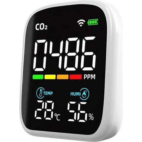 Moniteur infrarouge de qualité de l'air de capteur de de moniteur de dioxyde de carbone de moniteur de de WIFI (1/5)