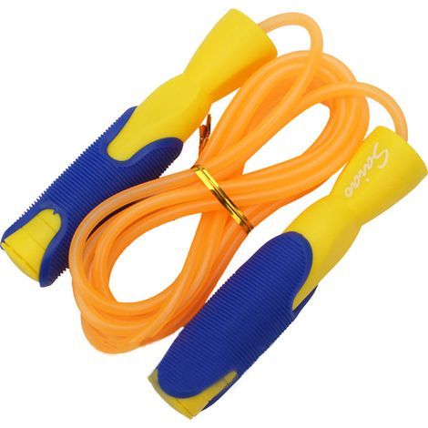 Corde à Sauter Perles Ajustable Détachable pour Enfants - Rose - PP Plastique Souple (1/3)