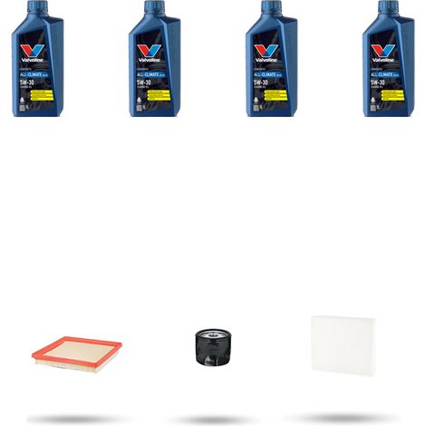 Kit tagliando 3 FILTRI e 4L OLIO compatibile con Seat Arona (KJ) 1.6 MPI 81kw Dal 2017 (1/5)