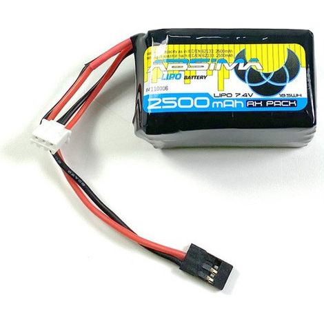 RX Lipo 2S 7,4V. 2500 SC (UNI-Plug)