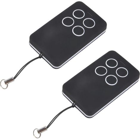 Set di 2 telecomandi universali multifrequenza per cancello da garage (280-868 MHz), compatibili con tutti i codici fissi e alcune parti dei codici rolling code. (1/5)