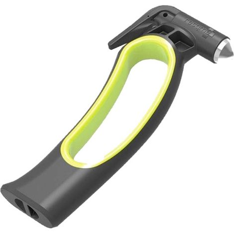 Marteau de Secours Brise vitre et Coupe Ceinture, resqhammer Neon (1/2)