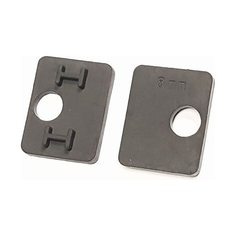 Joints caoutchouc pour pinces à verre modèle 06 - verre de 8.76 mm - DESIGN PRODUCTION (1/2)
