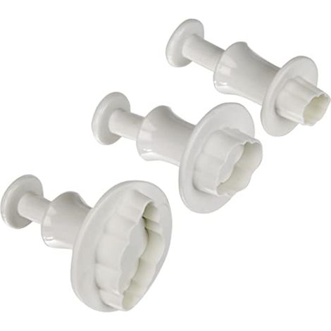 ibili Formine per biscotti nuvole argento set 3 pezzi (1/4)