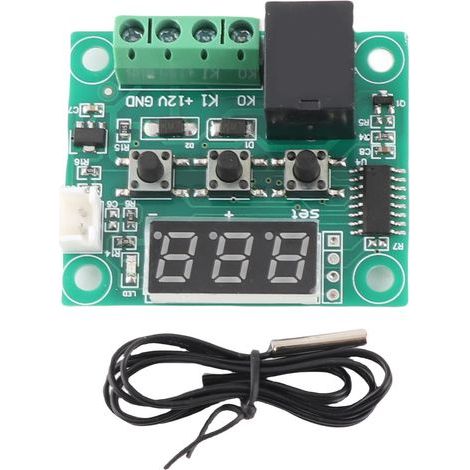 Régulateur de Température Digital W1209 12V avec Senseur NTC (1/5)