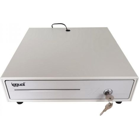 Cassetto Portamonete iggual IRON-1W IGG315316 41 cm Bianco (1/4)