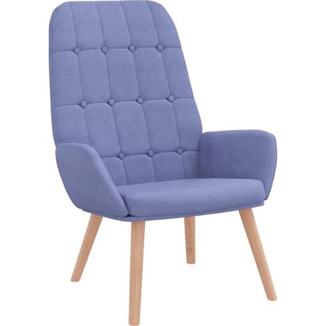 Maison Exclusive - Sedia Relax Blu Jeans in Tessuto