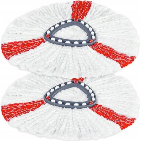 Recambios para la fregona rotativa Vileda Easy Wring Clean Turbo Ultra Mega, 2 unidades. (1/5)