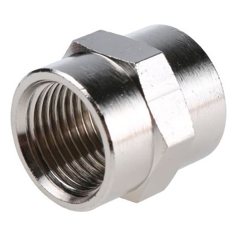 Adaptateur droit fileté Legris LF3000 vers G 1/2 Femelle G 1/2 Femelle ( Prix pour Paquet de 5 )