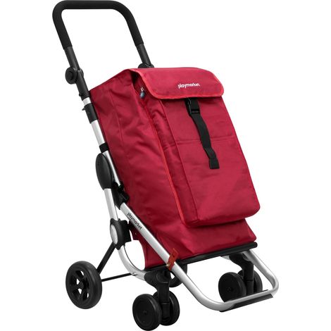 passeggino mercato 4 ruote 40l rosso - 24910c 353 - playmarket (1/5)