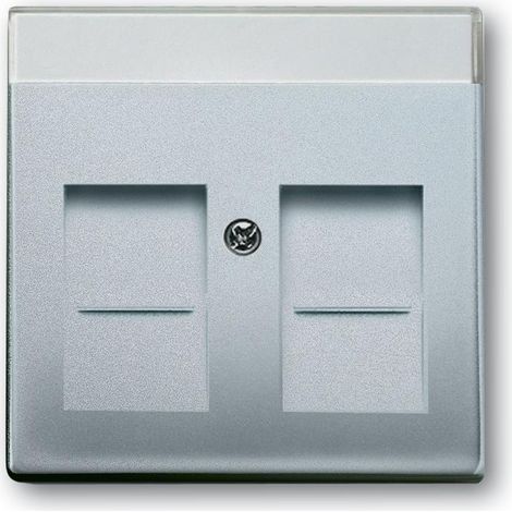 Placa de acabado Busch-Jaeger 1800-83 modular IP20 protección polvo