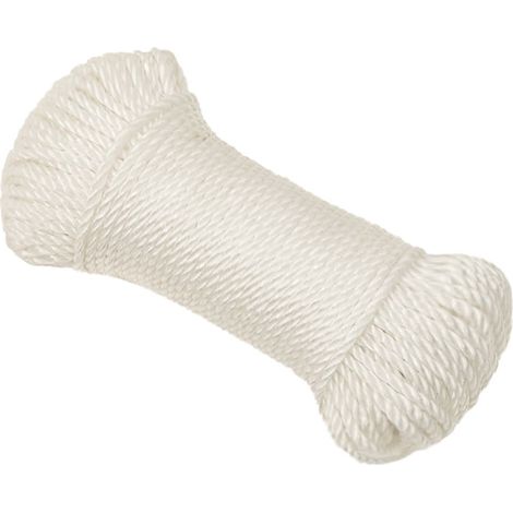 Maison Exclusive - Arbeitsseil Weiß 3 mm 50 m Polypropylen