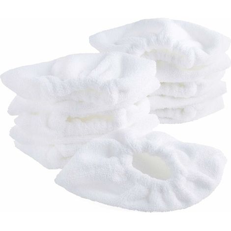 Tampons Elastiques de Rechange pour Buse à Main Accessoire pour Nettoyeurs Vapeur Kärcher (Lot de 12)