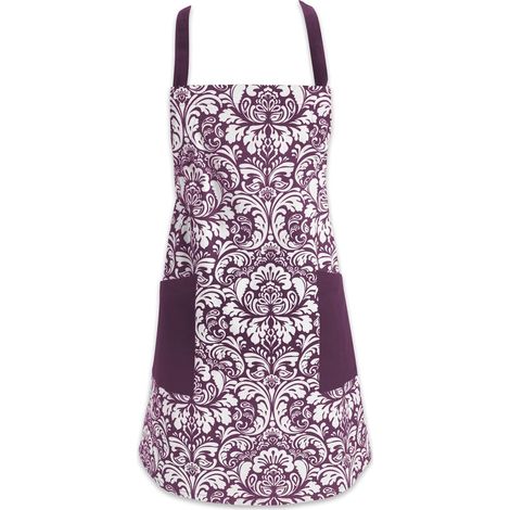 Tablier en coton imprimé avec liens ajustables et poche avant pour cuisine et pâtisserie unisexe (1/5)