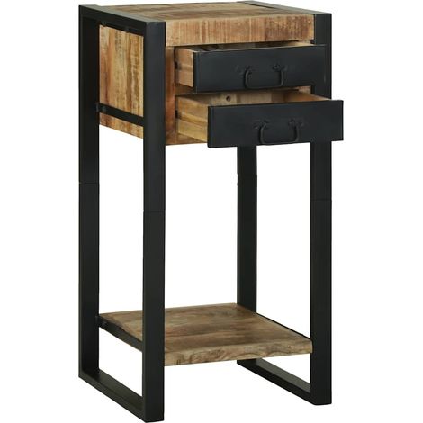 Maison Exclusive - Tavolino Marrone 40 x 40 x 80 cm Legno di mango massello