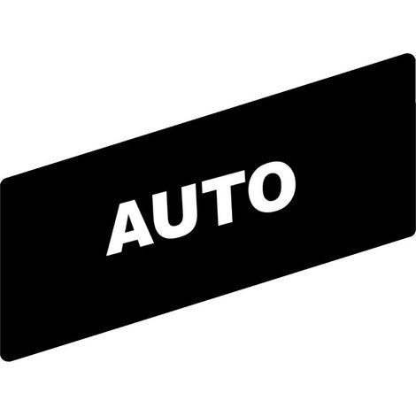 Étiquette de repérage Harmony inscription AUTO (ZBY02115)