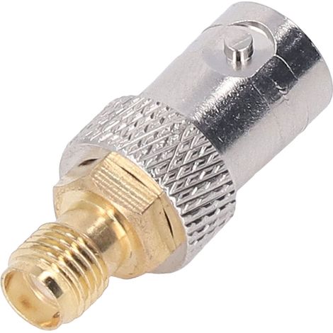 10 Adaptateurs SMA Femelle vers BNC Femelle pour Câbles Coaxiaux - Kit RF (1/5)