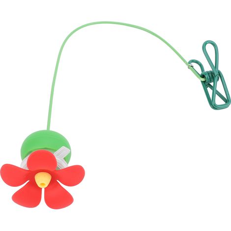 Mangeoire Colibri à Pincer Chapeau Flexible Étanche Portable Observation Rapprochée Oiseaux Nature Jardin Cadeau Original (1/4)