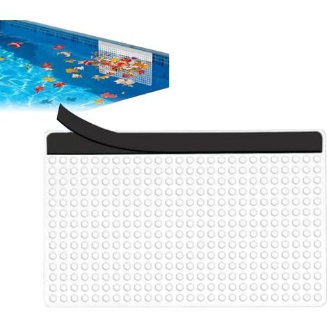 Protection magnétique pour skimmer de piscine ×3, filet de protection contre les feuilles et les saletés Grille de skimmer pour piscine enterrée, pour les feuilles et les débris au bord de la piscine (1/5)