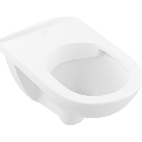O.novo, WC a cacciata, 360 x 560 mm, DirectFlush, senza foro ribalta /strong, modello sospeso, scarico orizzontale, Porcellana sanitaria Bianco