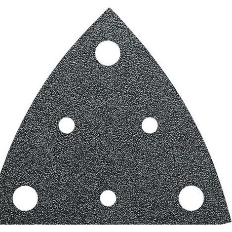Fein 63717236010 Carta abrasiva a delta a strappo, perforato Dimensione dei grani 40 Lato 80 mm 35 pz.