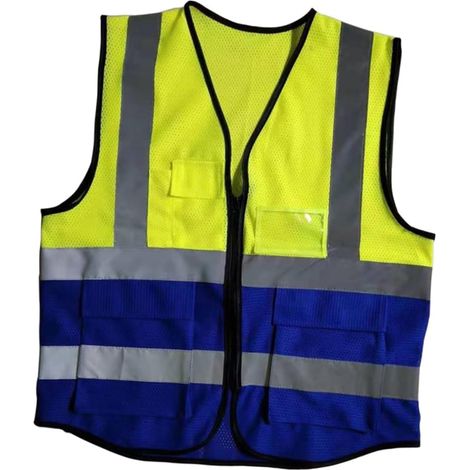 Reflective Visibility Executive Volunteer Running Traffic Jacket