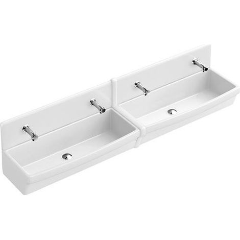 VB Waschbecken-Deckleiste O.novo 230x16x45mm Rechteck Weiß Alpin