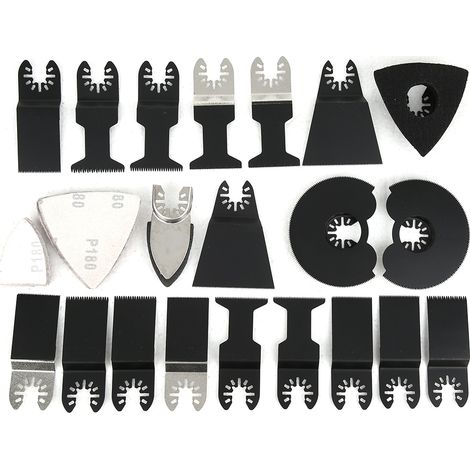 Set mit 40 multifunktionalen oszillierenden Sägeblättern (1/5)