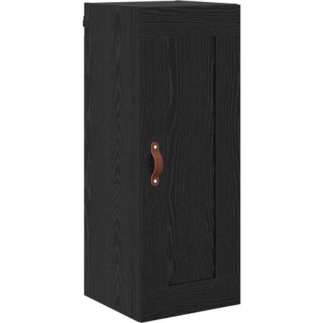 Maison Exclusive - Pensile Rovere Nero 34,5 x 34 x 90 cm Legno multistrato