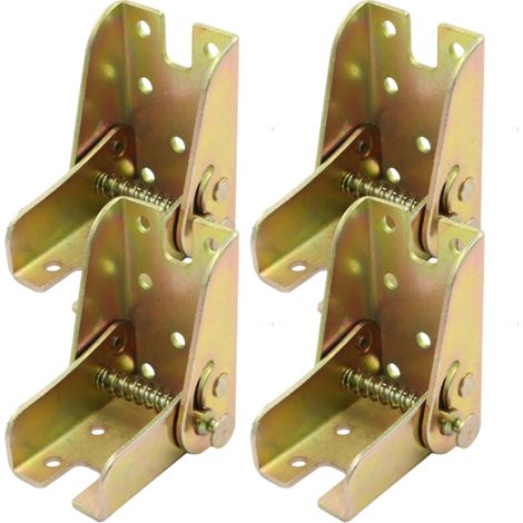 Charnière De Pied De Table Pliante - Mécanisme Pivotant Pour Meubles Pliables - Lot De 4 Pièces (1/5)