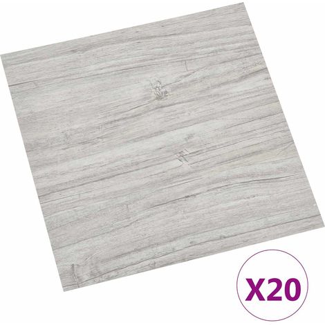 vidaXL Self-adhesive Flooring Planks 30.5 x 30.5 cm 20 pcs PVC (1/4)