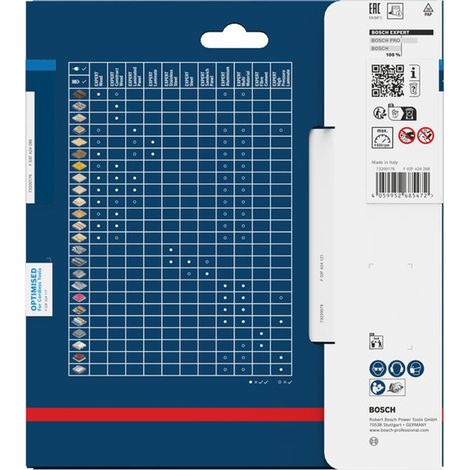 Bosch EXPERT Kreissägeblatt Stainless Steel, 165x20 mm, Z48