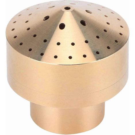 Buse/tête d'arrosage en laiton à filetage interne, adaptée à l'aménagement paysager et à la décoration, G1/2 20 mm (1/4)