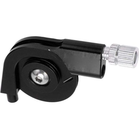 V Brake Stroke Converter Aluminum Alloy CNC Machining V Brake Caliper Regulator for Road Cycling Black (1/4)