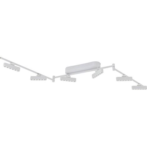 Lindby LED 'Eldrin' in Bianco da Metallo