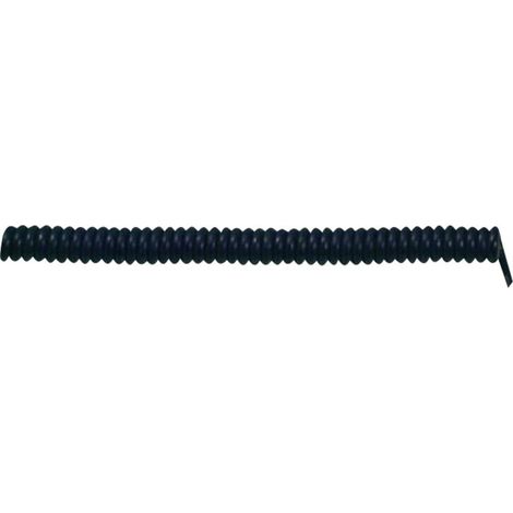 LAPP 73222345 Cavo a spirale X05VVH8-F 500 mm / 1500 mm 3 G 1.50 mm² Nero 1 pz. (1/2)