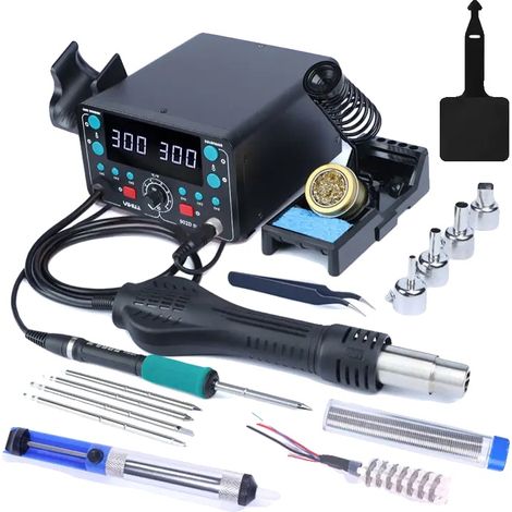 Station de soudage, pointe de fer T12, écran LCD, S05, 220V UE-b (1/2)