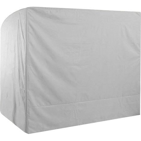 Housse imperméable pour balancelle jardin, auvent anti-poussière gris pour hamac extérieur (1/5)