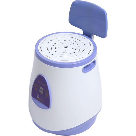 Yoni-Set mit Dampfsitz und Fernbedienung zur Reinigung, Feuchtigkeitspflege und Wochenbettpflege, EU-Stecker 220 V, Blau (1/5)