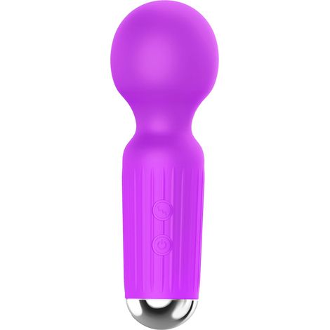 Mini vibratore clitorideo, orgasmo potente, 20 modalità, mini massaggiatore viola (1/5)