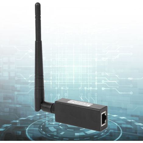 Serveur série RS485 vers WiFi, module de communication sans fil avec antenne externe et interface RJ45 (1/5)