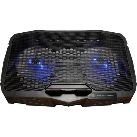 Conceptronic THANA07B système de refroidissement pour ordinateurs portables 43,2 cm (17") Noir (1/4)