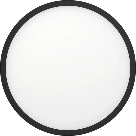 [GEBRAUCHT] B-Ware Eglo Deckenlampe Deckenleuchte Connect Sarsina Z Schwarz Aluminium Led Cct 45 Cm