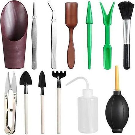 Mini ensemble d'outils de jardinage, petite pelle de terreau, arrosoir-Ensoleillé